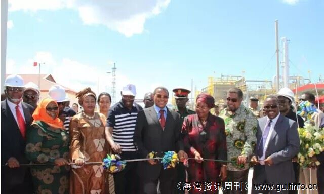 中国公司承建坦桑尼亚天然气项目竣工