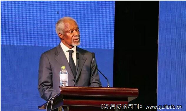 安南为中国企业出谋划策:进入非洲要有