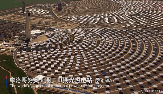 中国承建大型光热电站并网<font color=#ff0000>发电</font> 摩洛哥实现能源独立