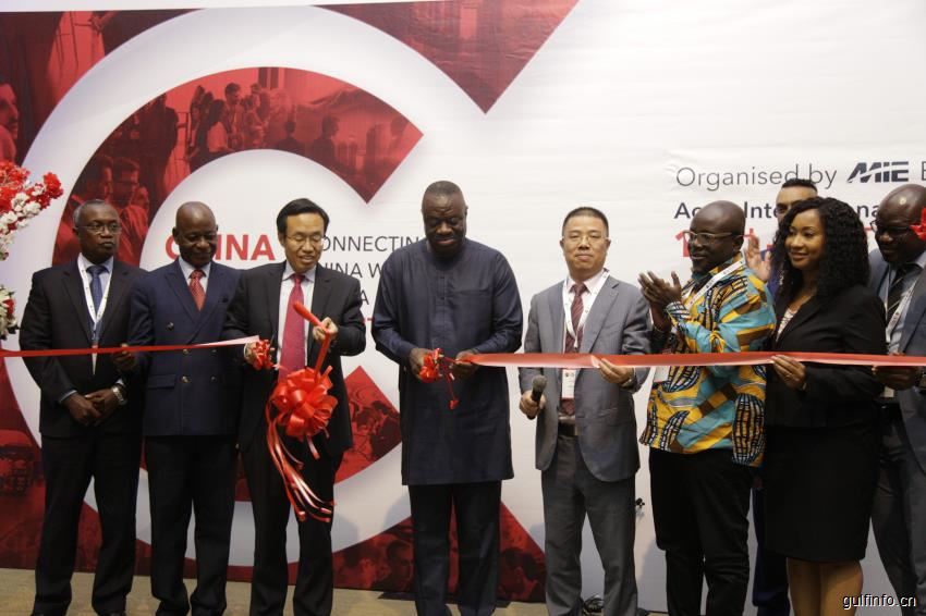 中国驻加纳大使王世延出席第三届加纳<font color=#ff0000>中国贸易周</font>开幕式
