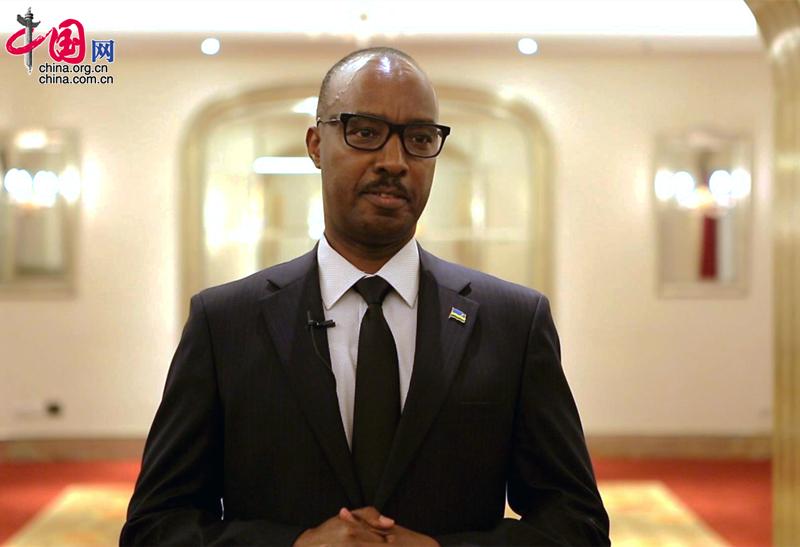 Rwandan ambassador to China: <font color=#ff0000>the</font> 