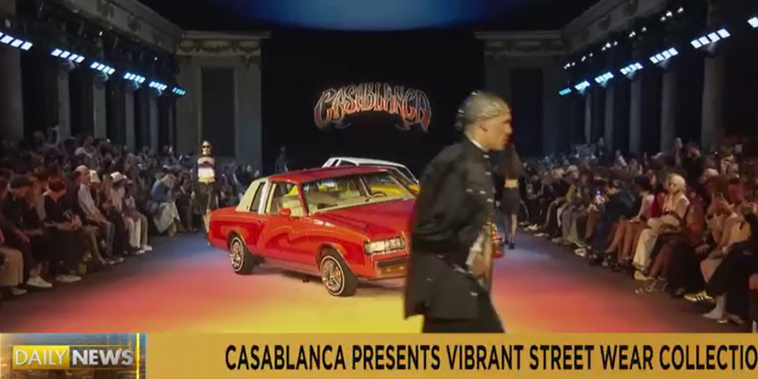 Casablanca <font color=#ff0000>推出</font>充满活力的街头服饰系列